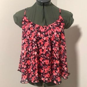 Express Top in Flower Print - Size S